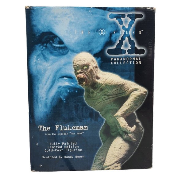The X Files Paranormal Collection The Flukeman Limited Edition Cold Cast Figure - Picture 1 of 12